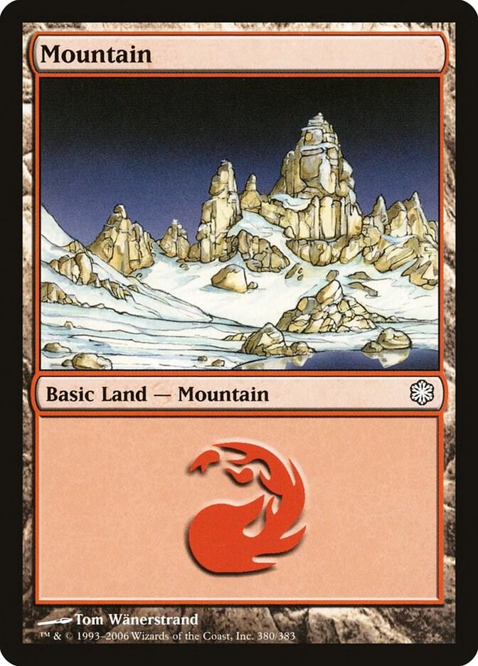 Mountain (380) card image