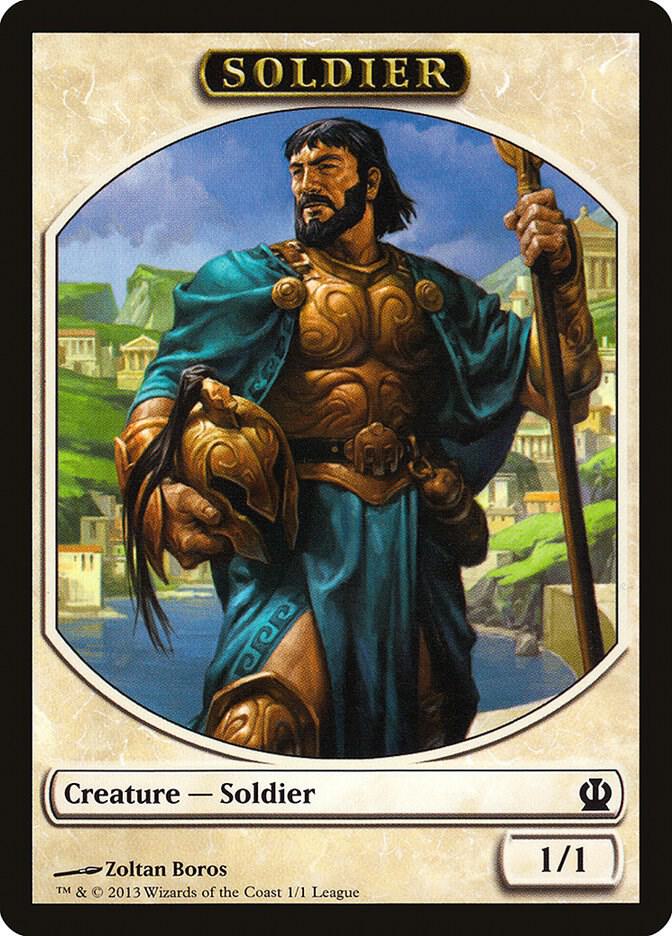 Soldier Token (Theros) card image
