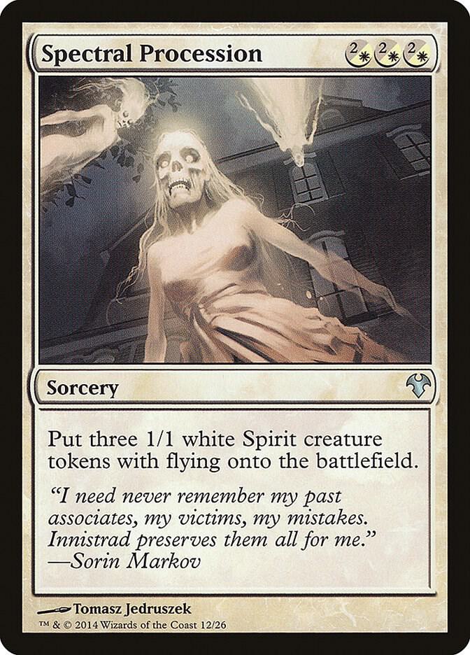 Spectral Procession card image