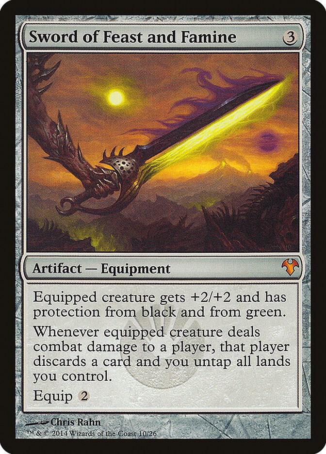 Sword of Feast and Famine card image