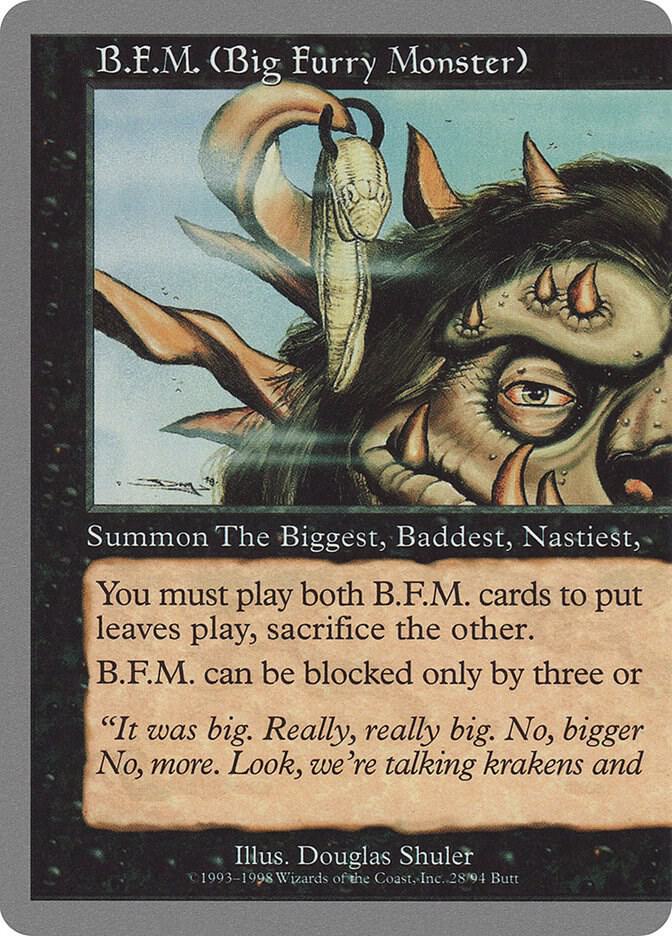 B.F.M. (Big Furry Monster) (28) card image