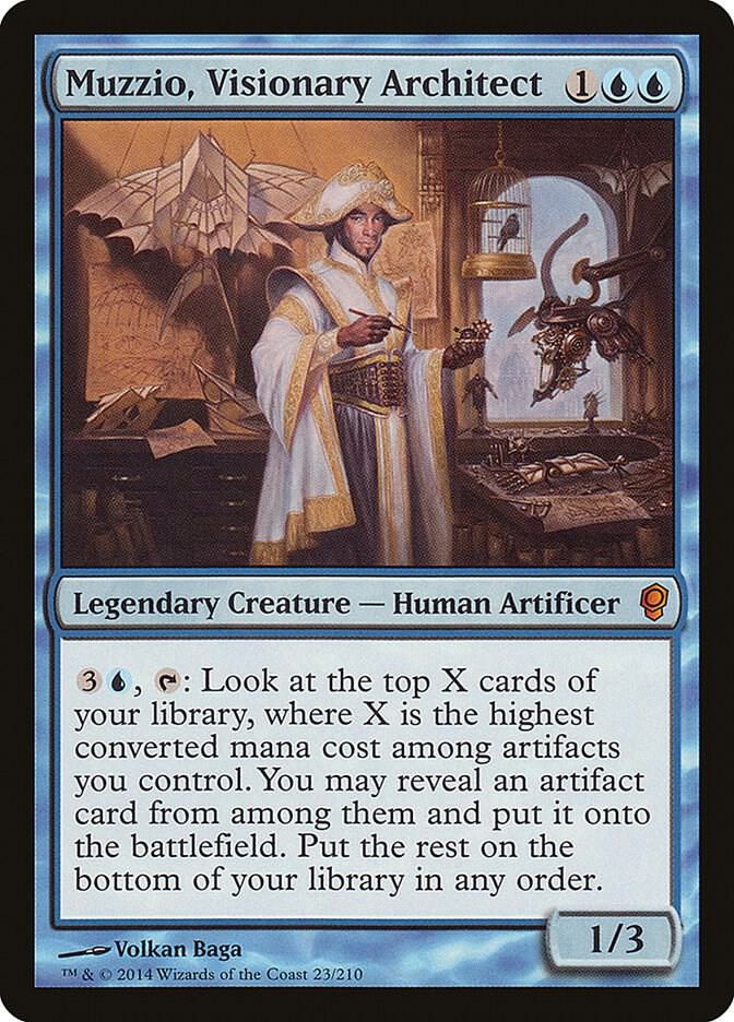 Muzzio, Visionary Architect card image