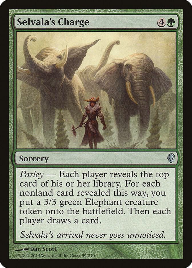 Selvala's Charge card image