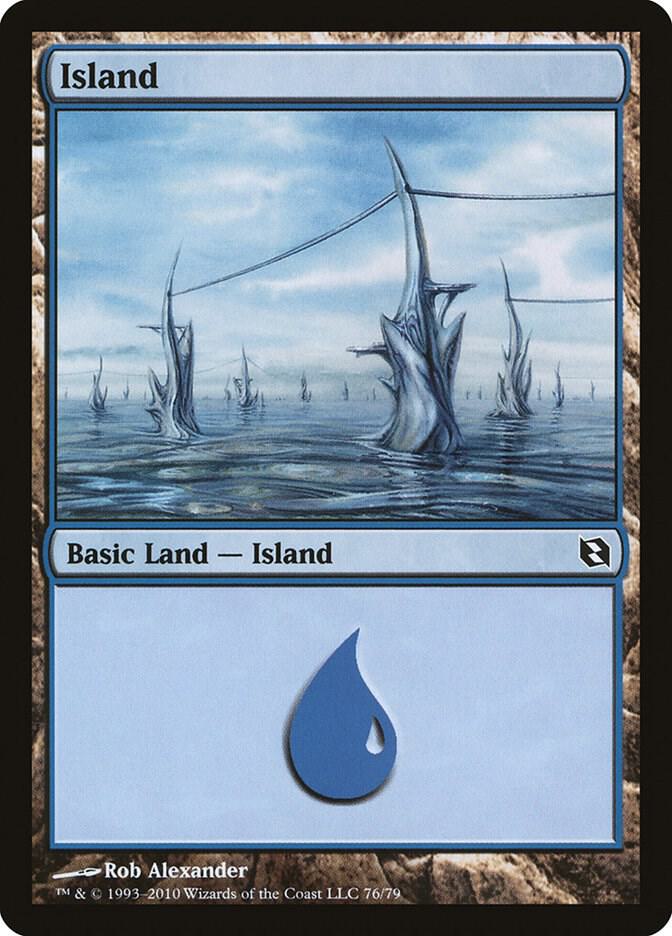 Island (76) card image