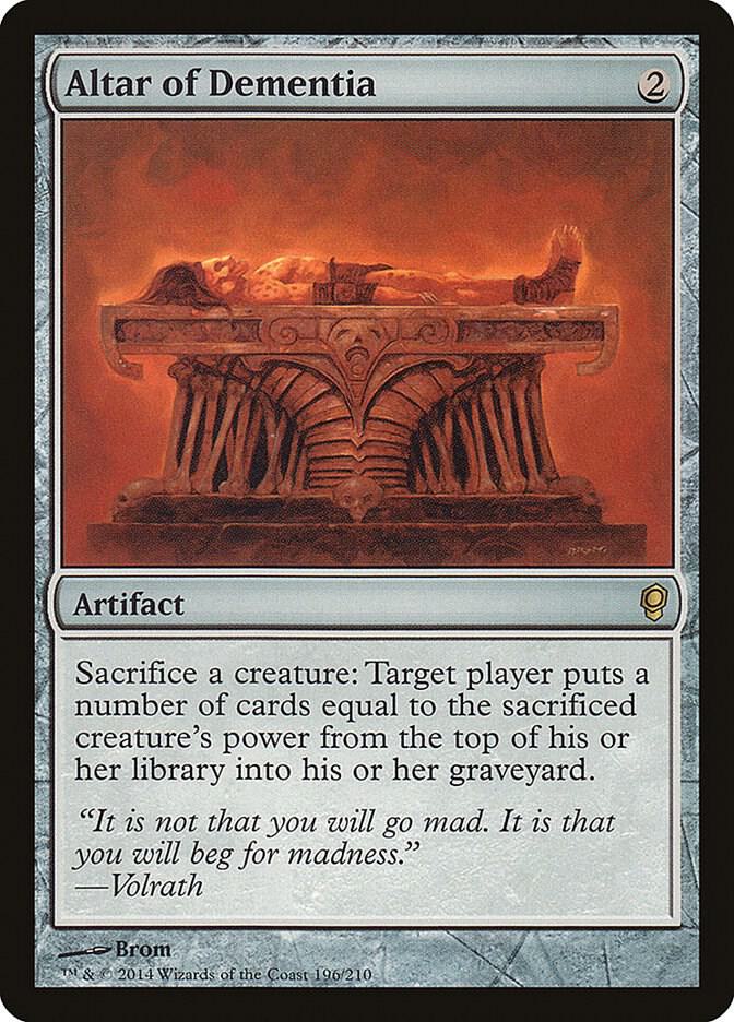 Altar of Dementia card image