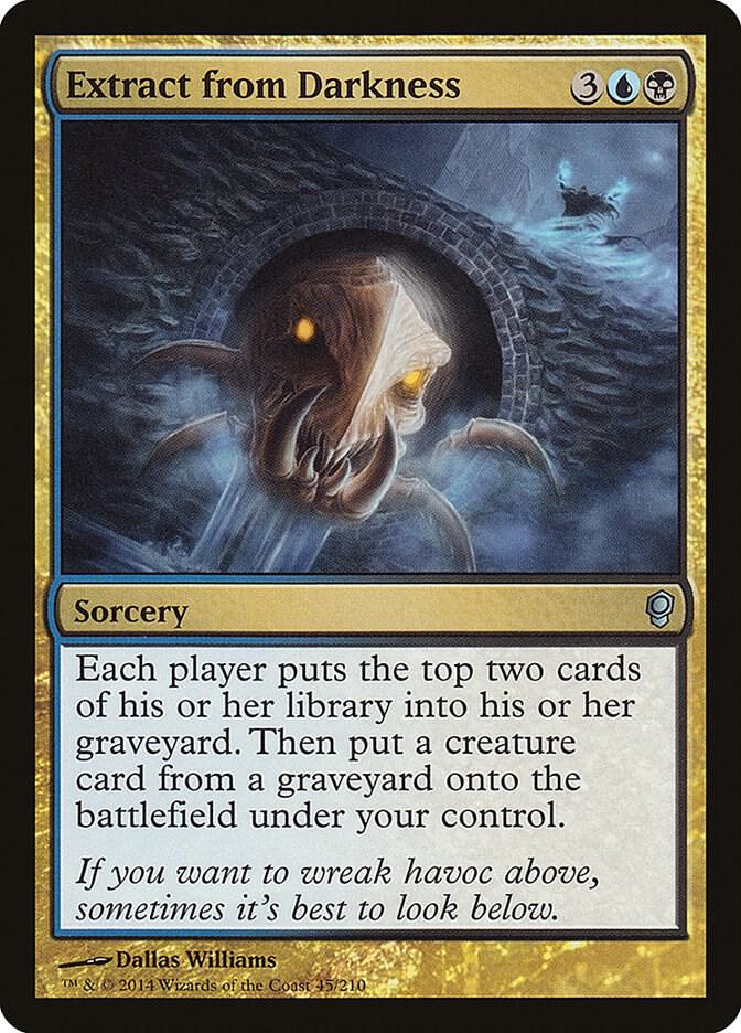 Extract from Darkness card image