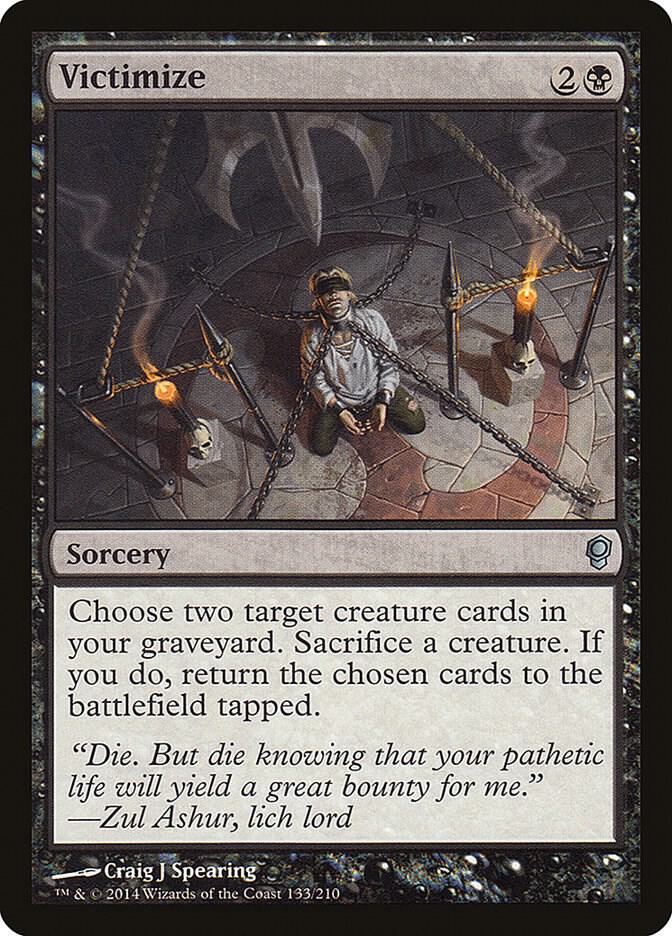 Victimize card image