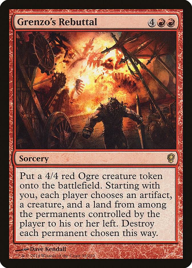 Grenzo's Rebuttal card image