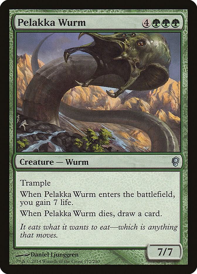 Pelakka Wurm card image
