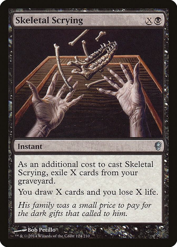 Skeletal Scrying card image