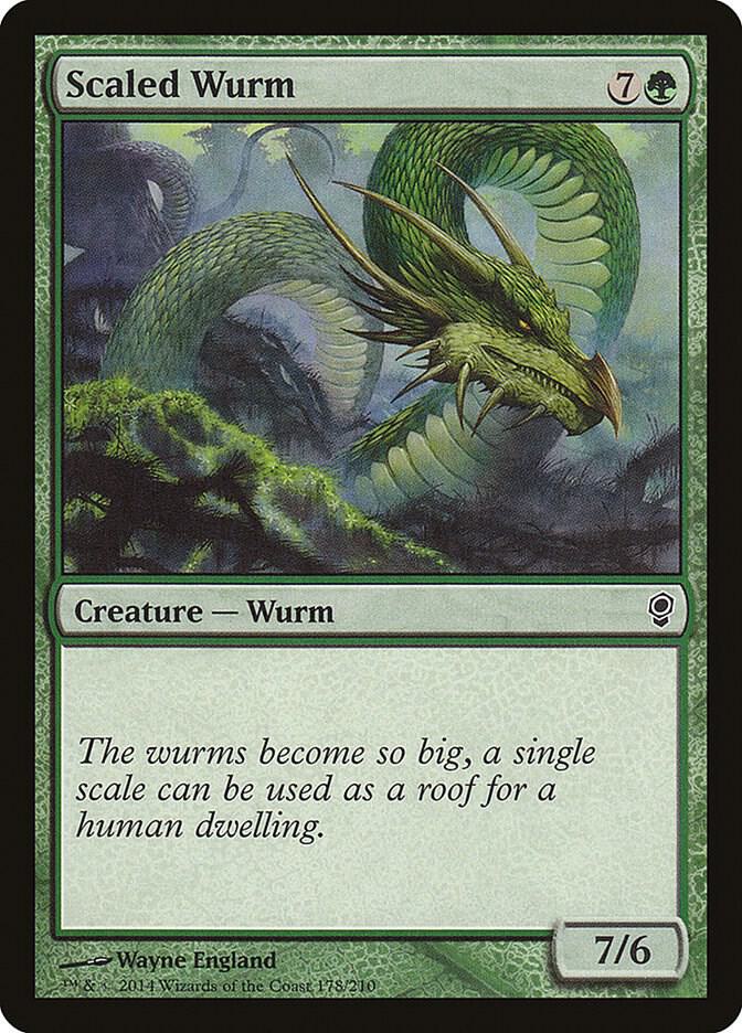 Scaled Wurm card image