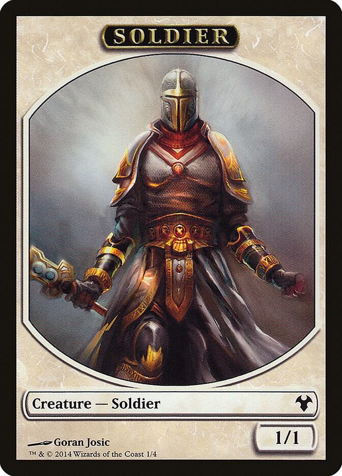 Soldier // Spirit Double-Sided Token card image