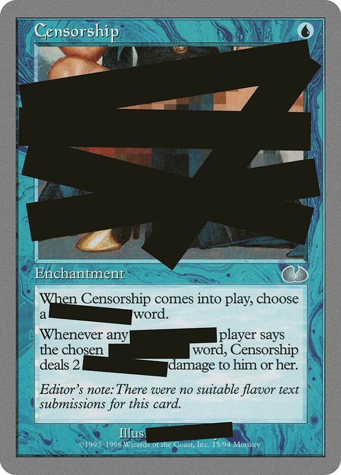Censorship card image