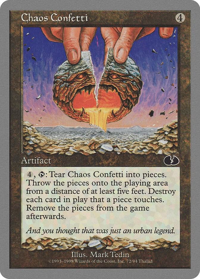 Chaos Confetti card image