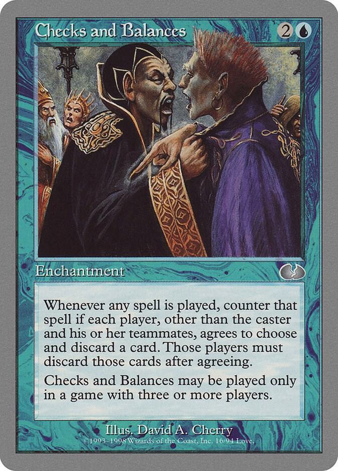 Checks and Balances card image