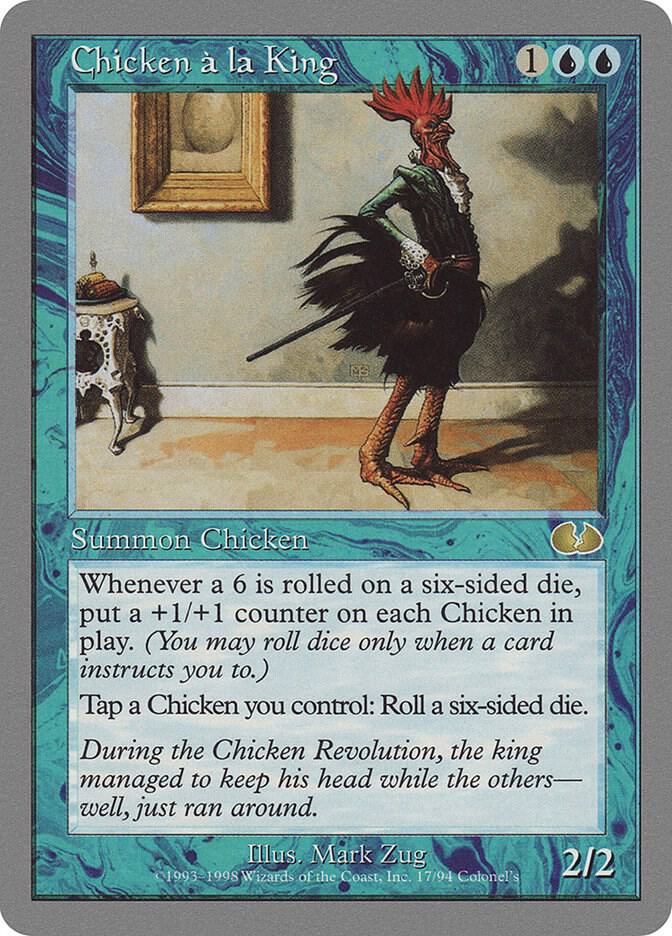 Chicken a la King card image