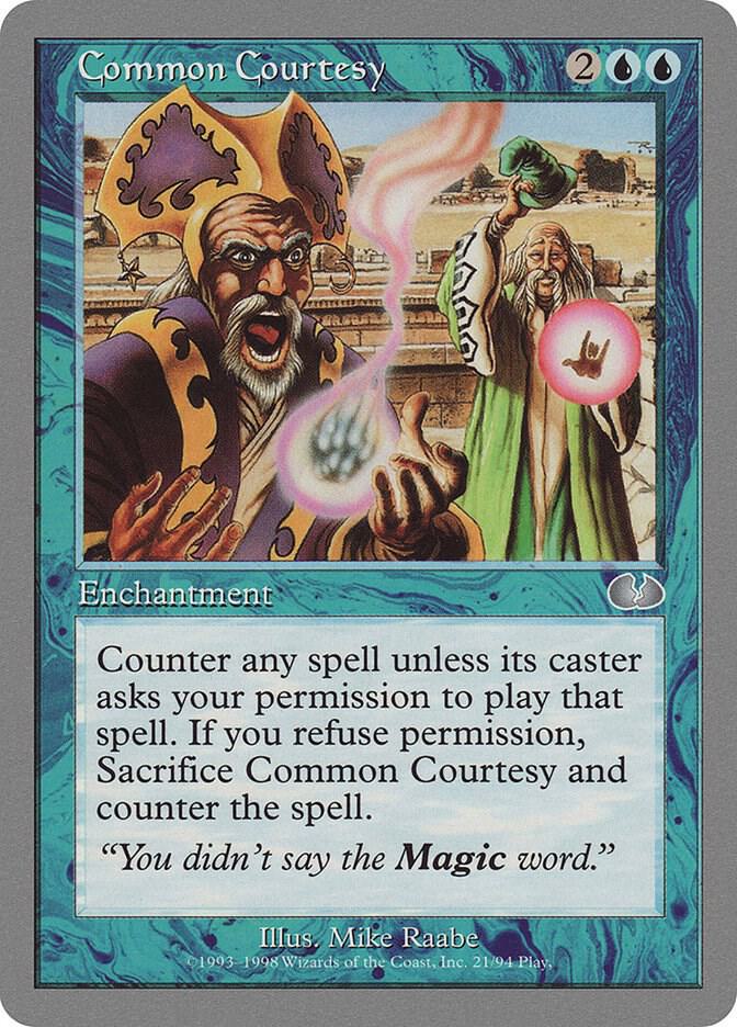 Common Courtesy card image