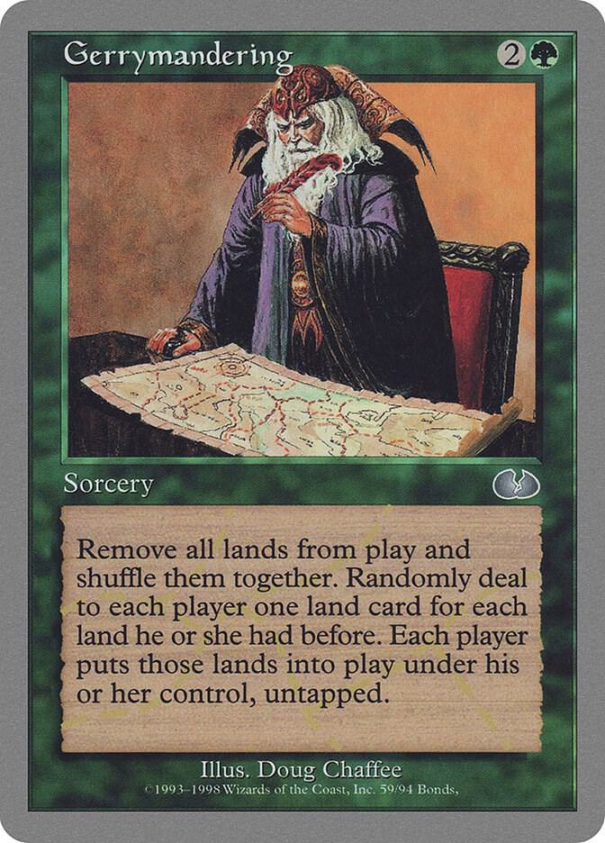 Gerrymandering card image