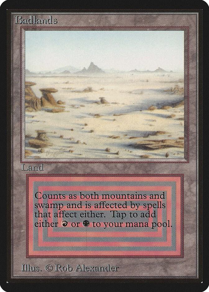 Badlands card image