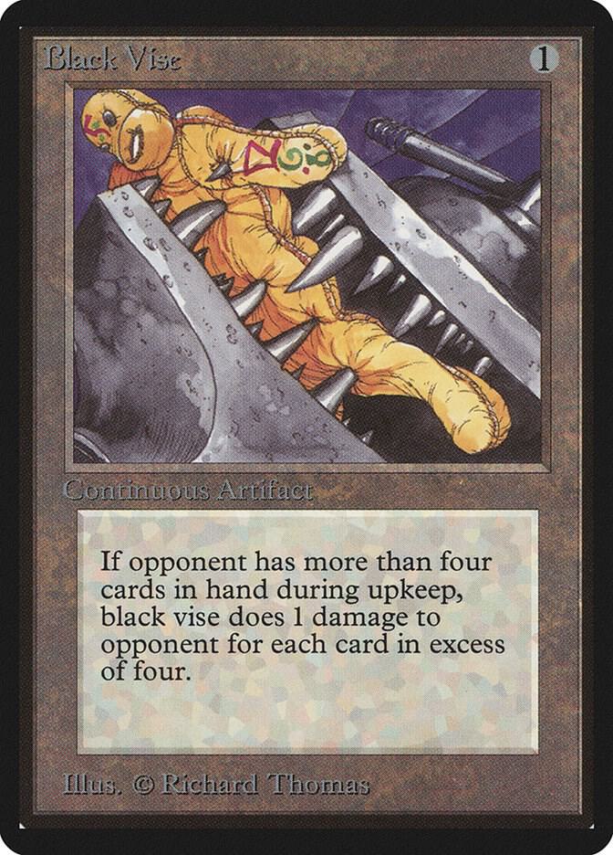 Black Vise card image
