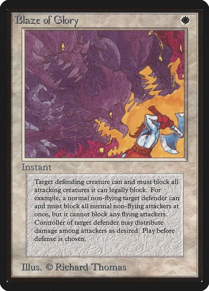 Blaze of Glory card image