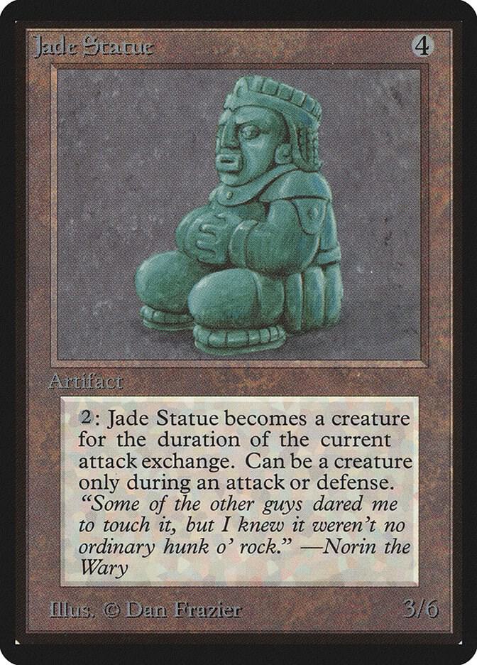 Jade Statue card image