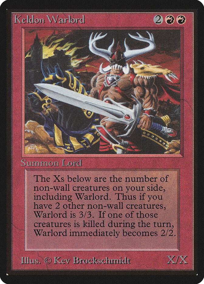 Keldon Warlord card image