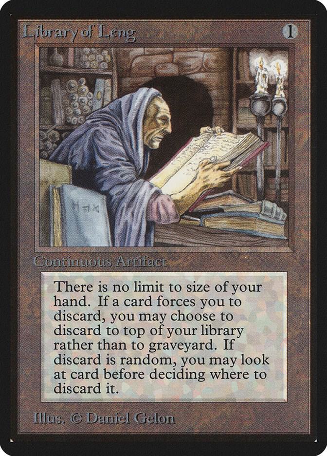 Library of Leng card image