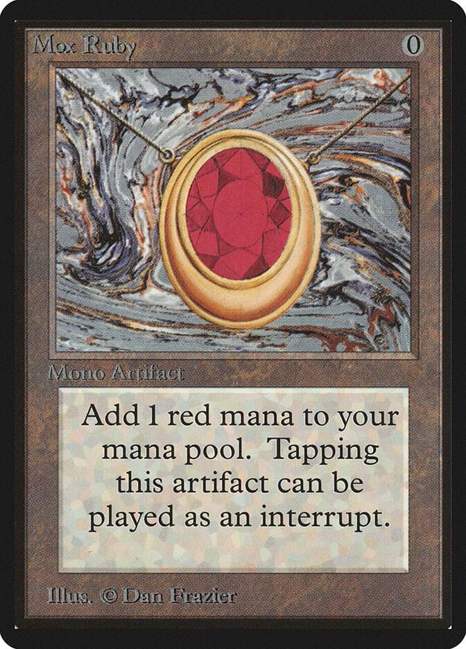 Mox Ruby card image