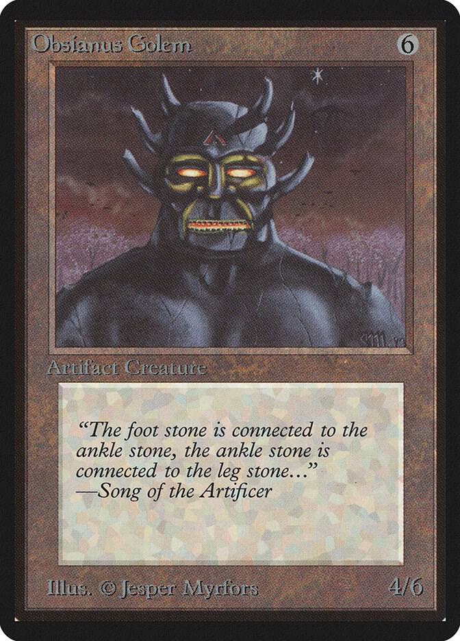Obsianus Golem card image