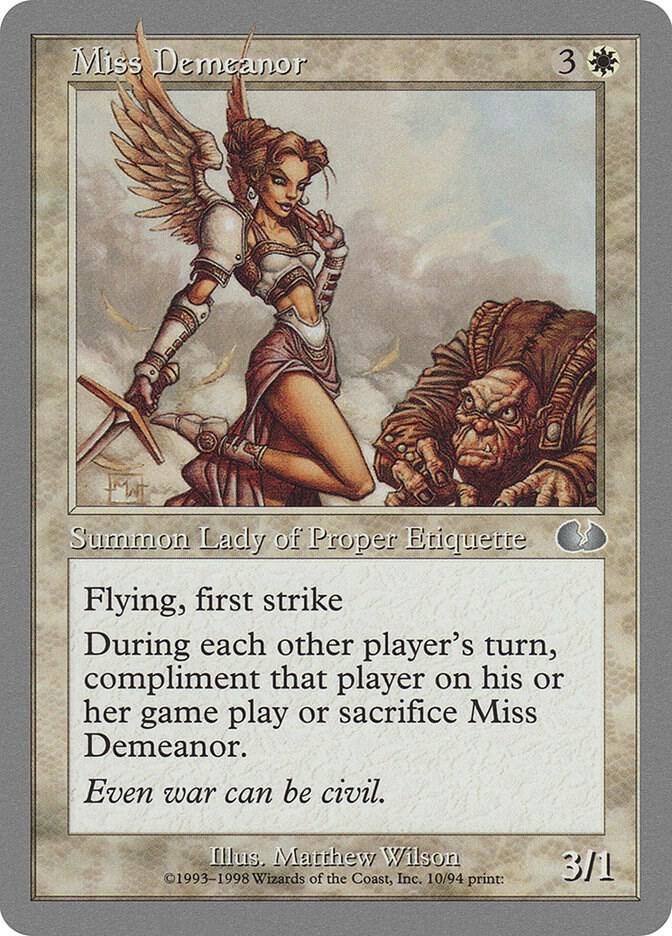 Miss Demeanor card image