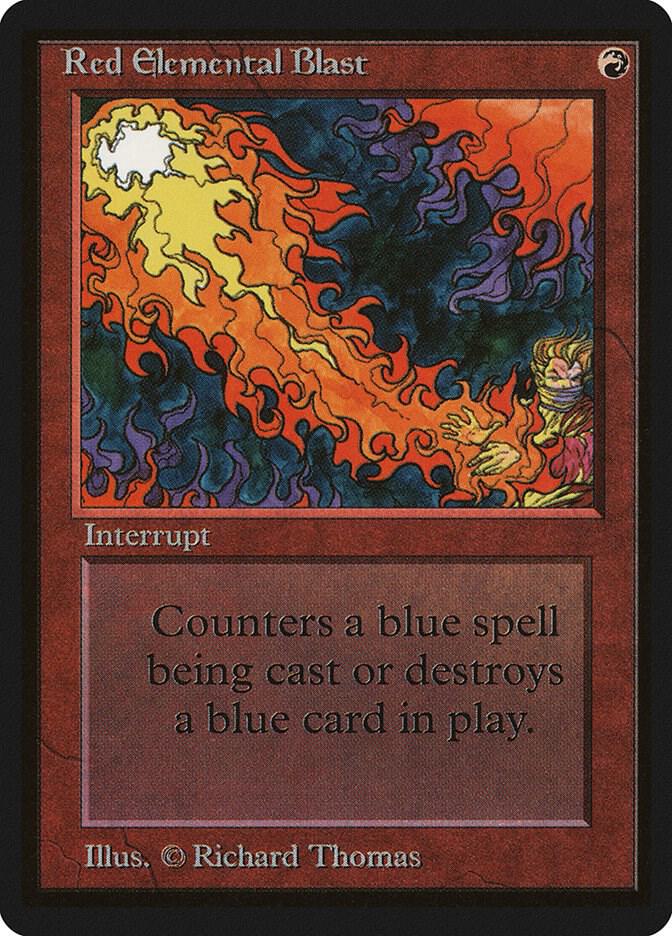 Red Elemental Blast card image