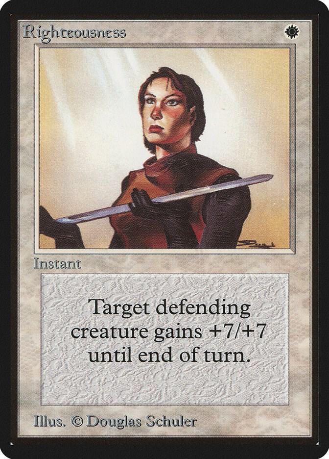 Righteousness card image