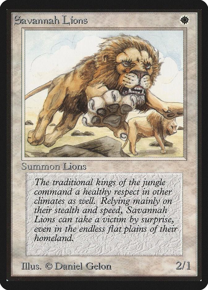 Savannah Lions card image
