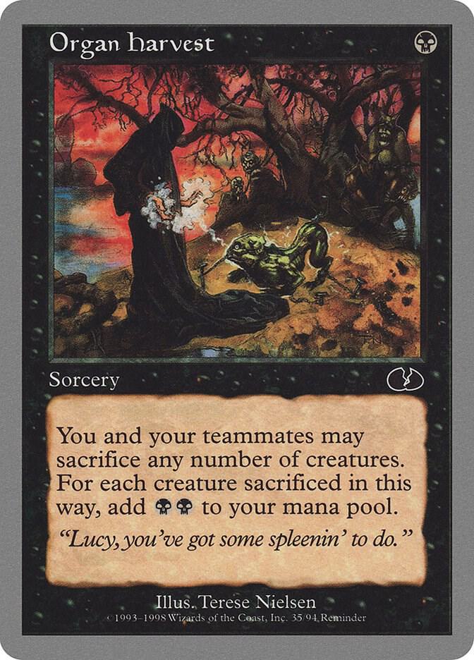 Organ Harvest card image