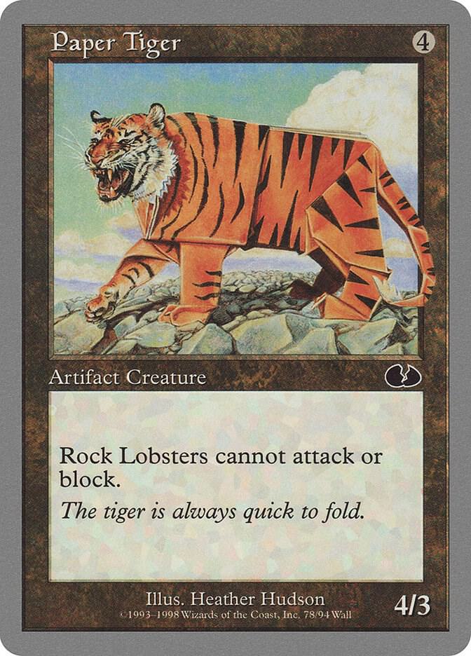 Paper Tiger card image