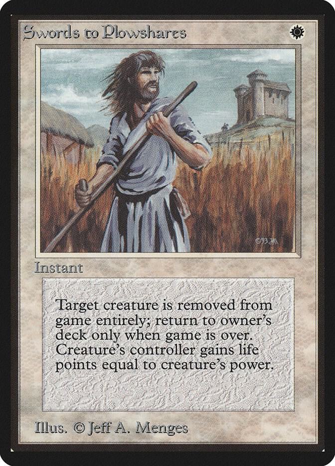 Swords to Plowshares card image