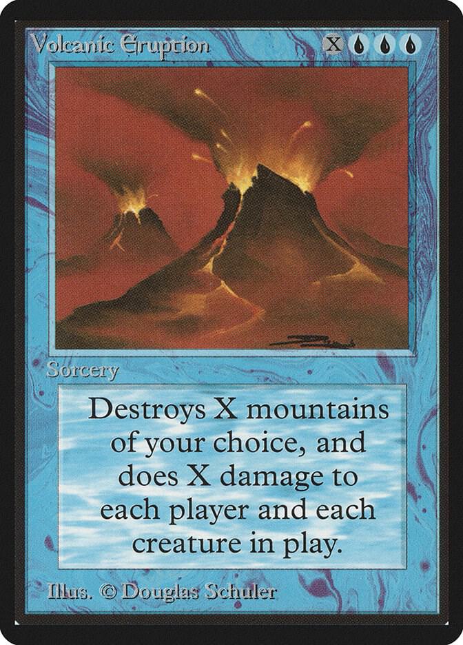 Volcanic Eruption card image