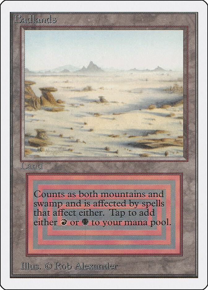 Badlands card image