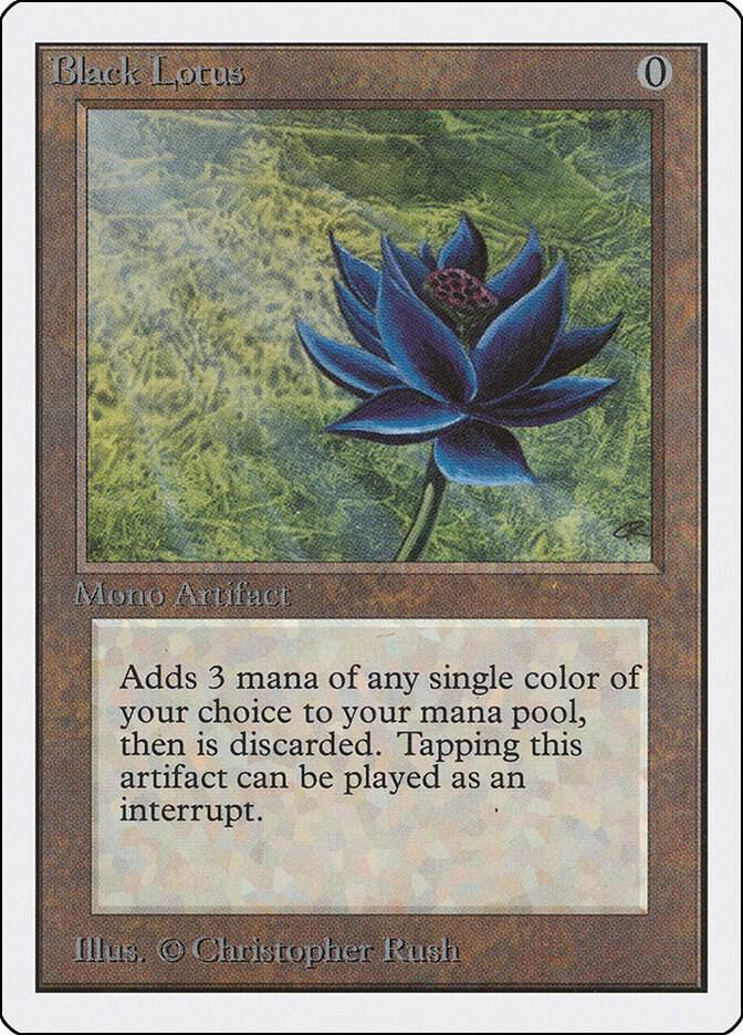 Black Lotus card image