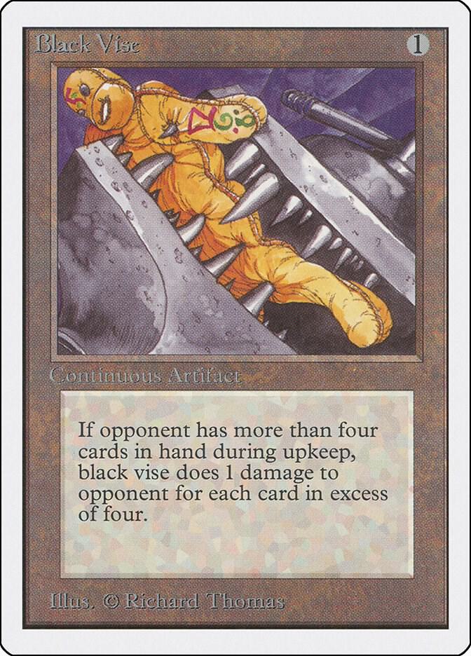 Black Vise card image