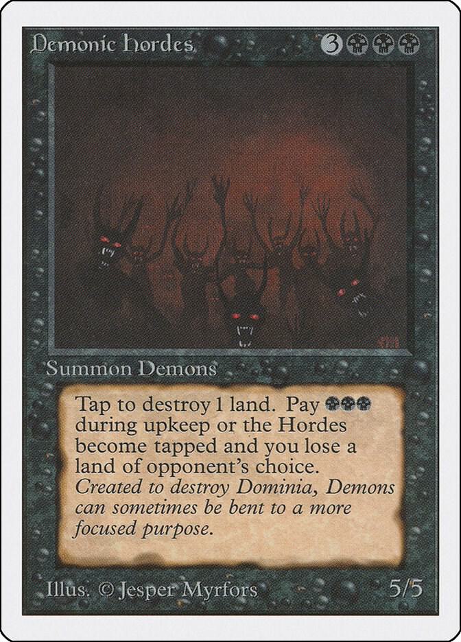 Demonic Hordes card image