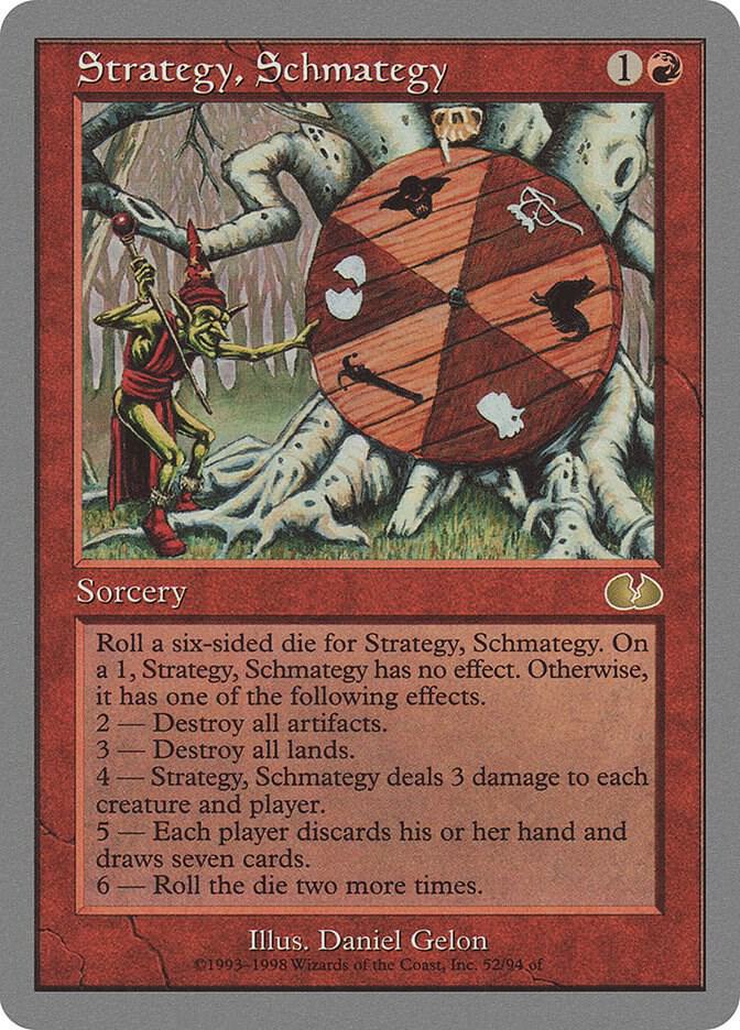 Strategy, Schmategy card image
