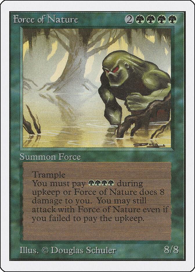 Force of Nature card image