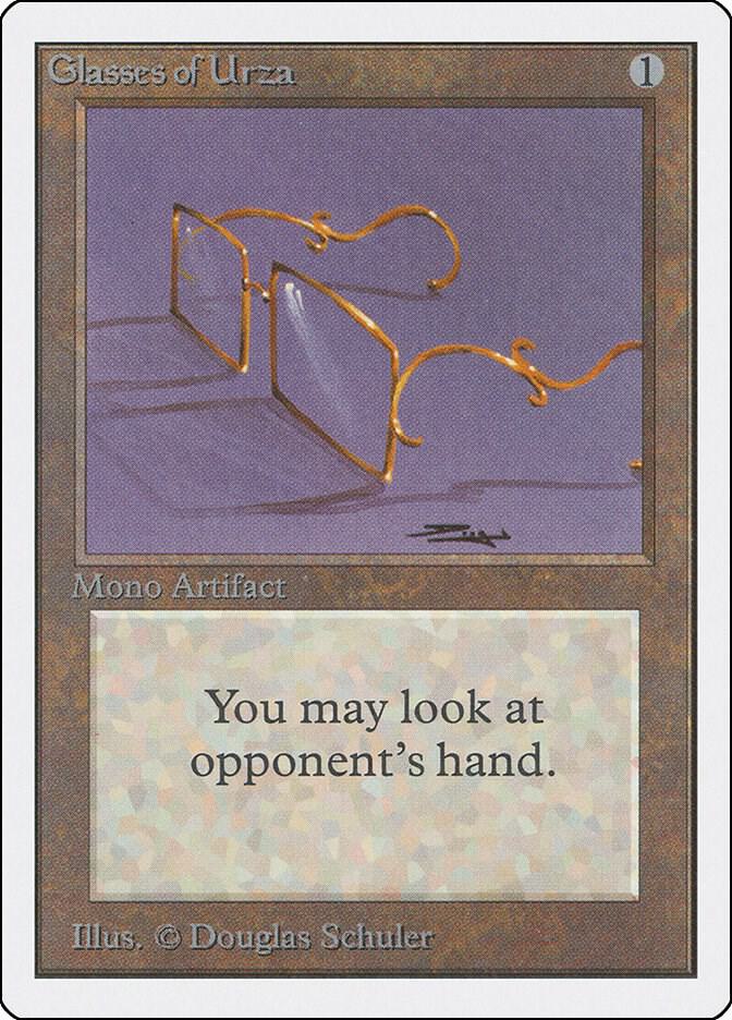 Glasses of Urza card image