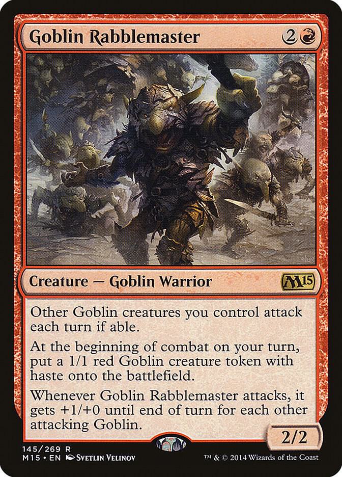 Goblin Rabblemaster card image