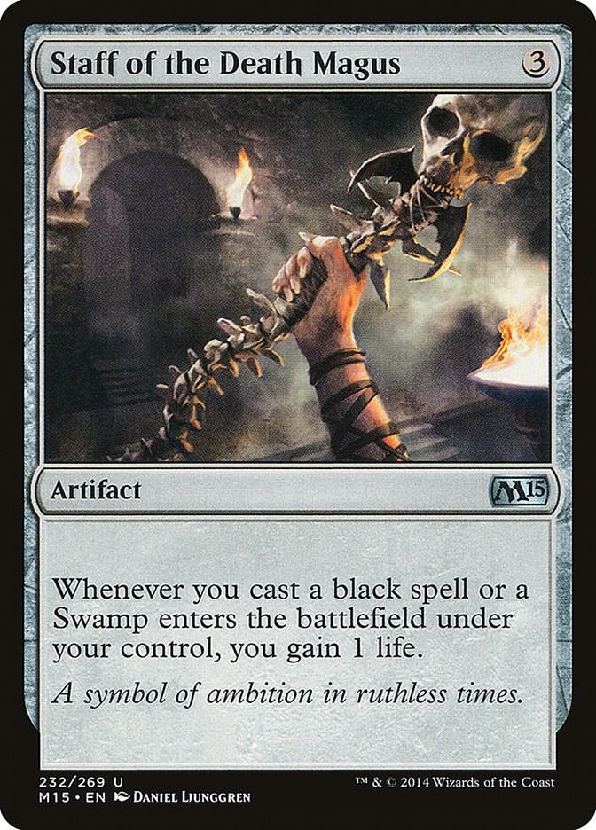 Staff of the Death Magus card image