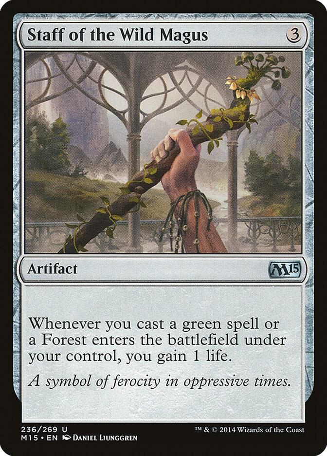 Staff of the Wild Magus card image