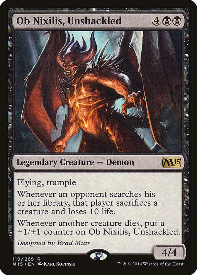 Ob Nixilis, Unshackled card image