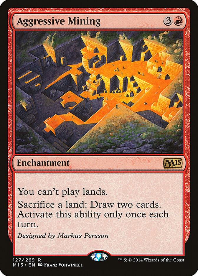 Aggressive Mining card image